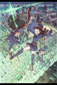 Академия Ведьмочек: Колдовской Парад Постер Фильм на Animego